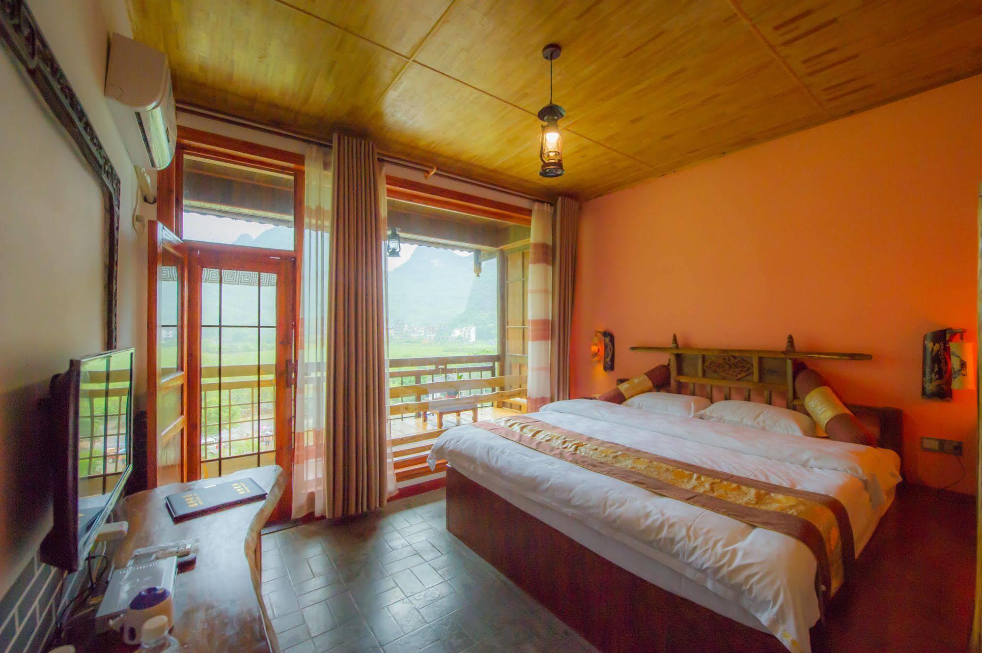 فندق Yangshuo Scenic Mountain Retreat المظهر الخارجي الصورة