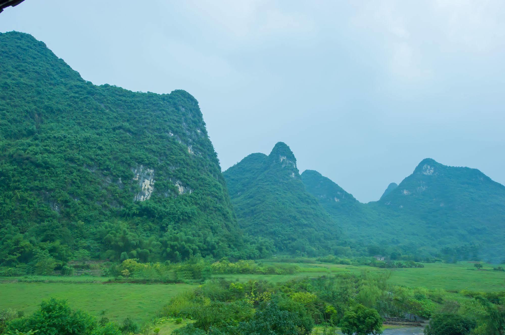 فندق Yangshuo Scenic Mountain Retreat المظهر الخارجي الصورة