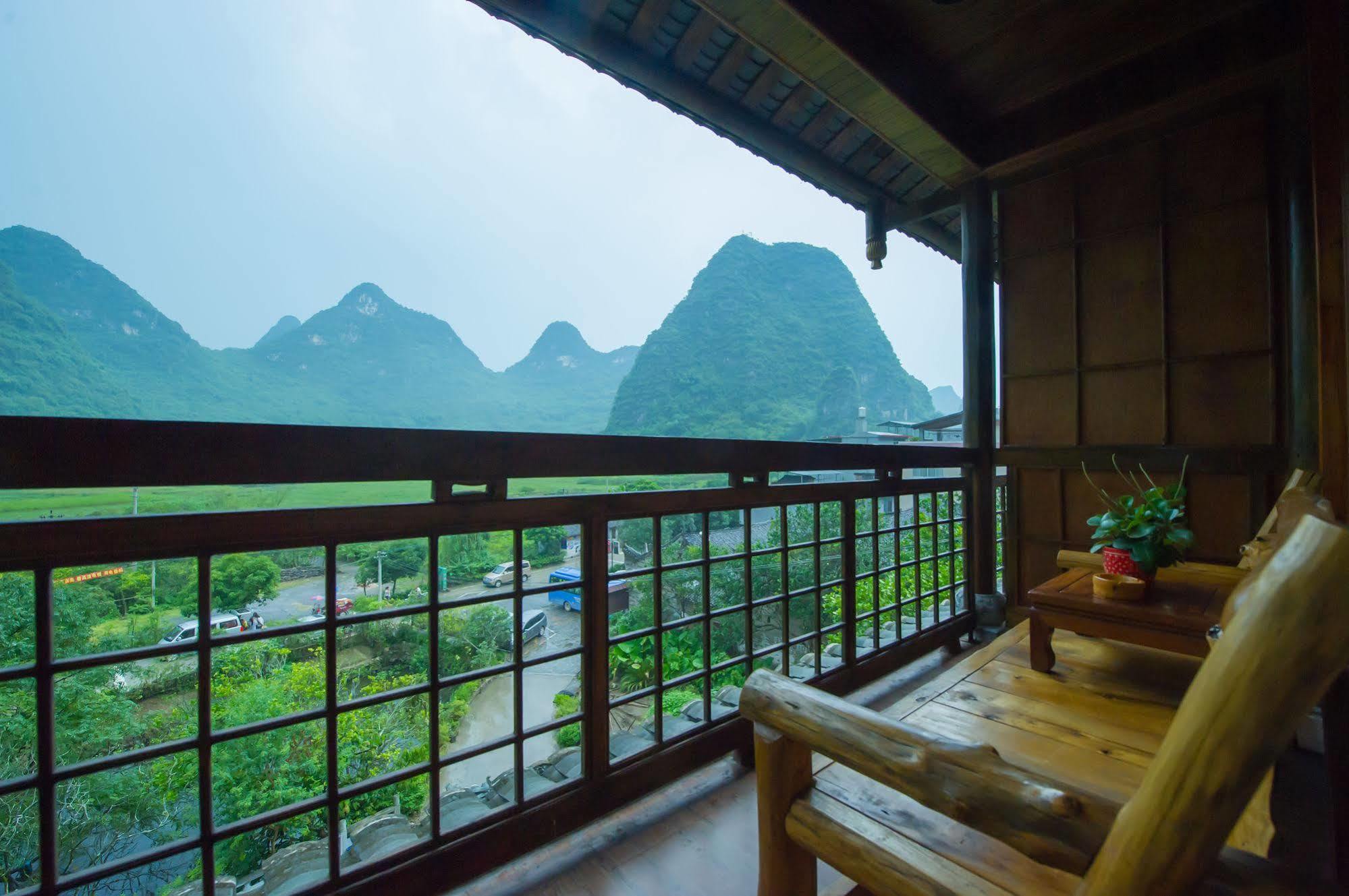 فندق Yangshuo Scenic Mountain Retreat المظهر الخارجي الصورة