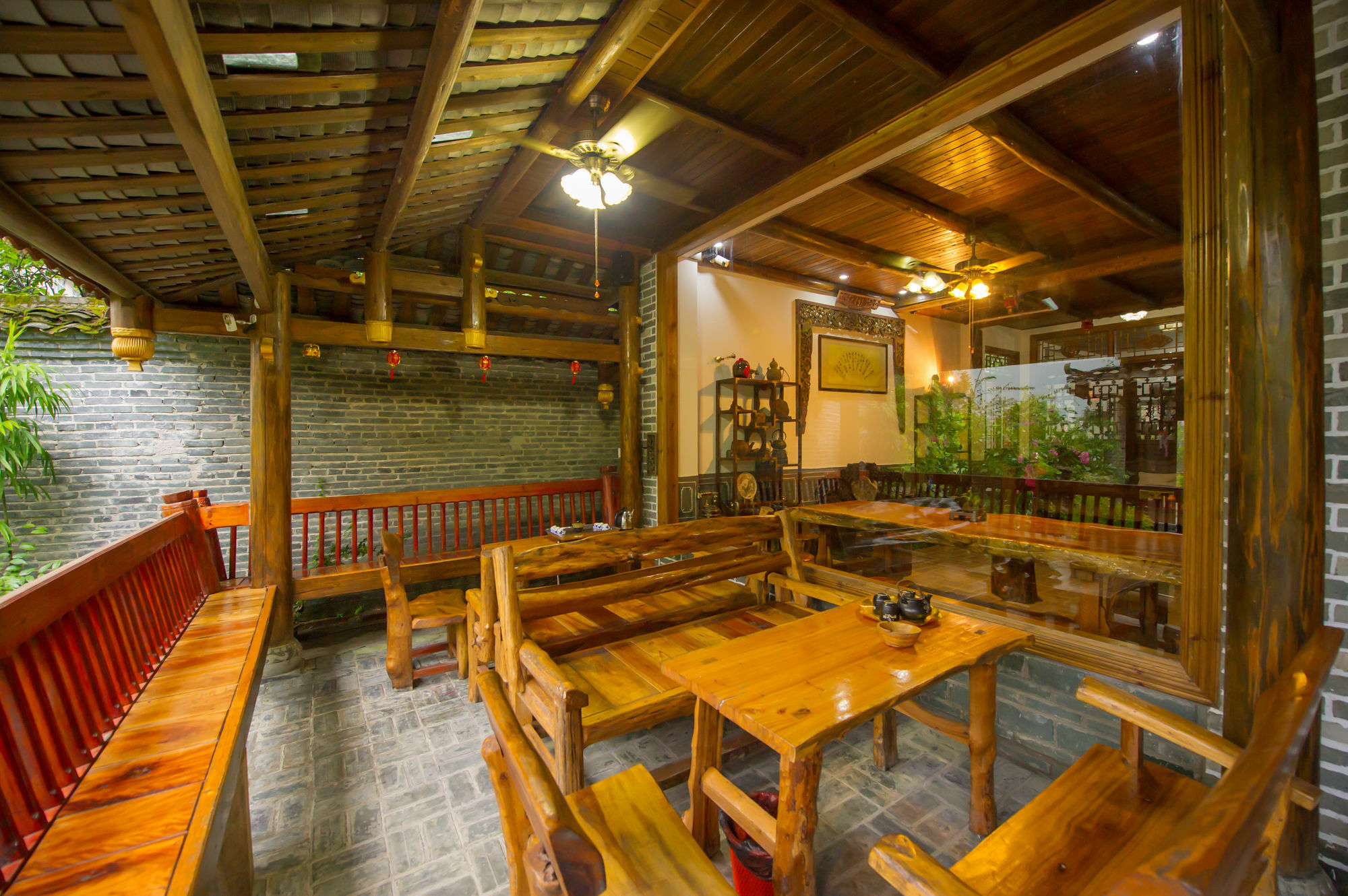 فندق Yangshuo Scenic Mountain Retreat المظهر الخارجي الصورة