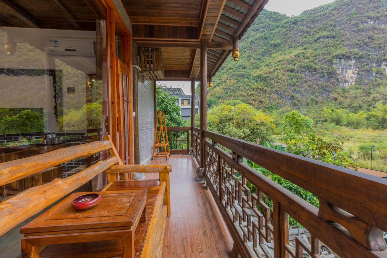 فندق Yangshuo Scenic Mountain Retreat المظهر الخارجي الصورة