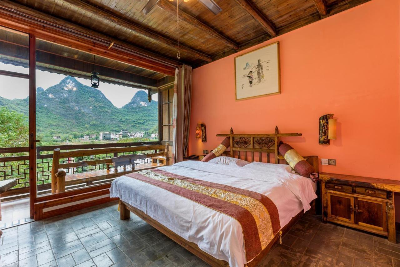 فندق Yangshuo Scenic Mountain Retreat المظهر الخارجي الصورة